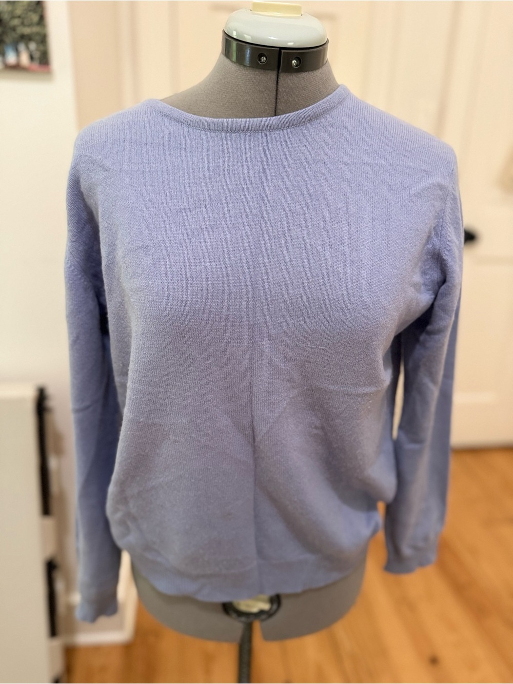 Light blue Crewneck Women's Sweater